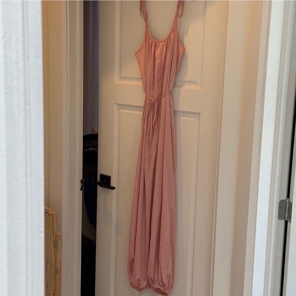 VICTORIA’S SECRET DUSTY ROSE JUMPSUIT PYJAMA S
